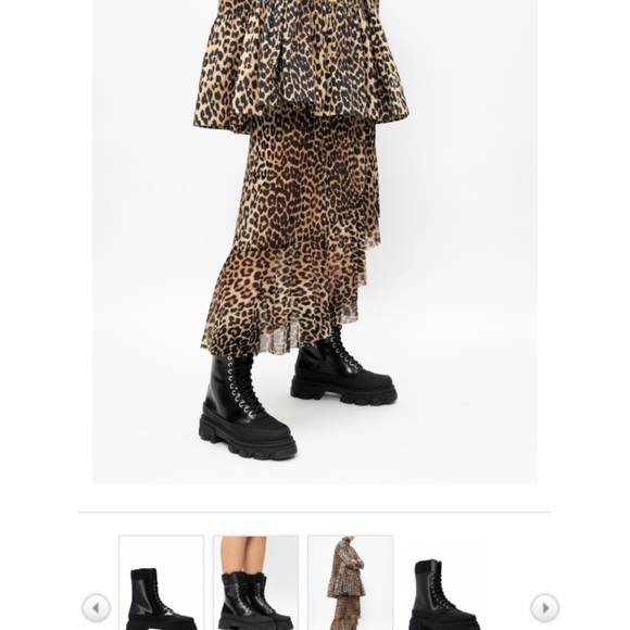 Ganni Shoes - Ganni lace up Boots